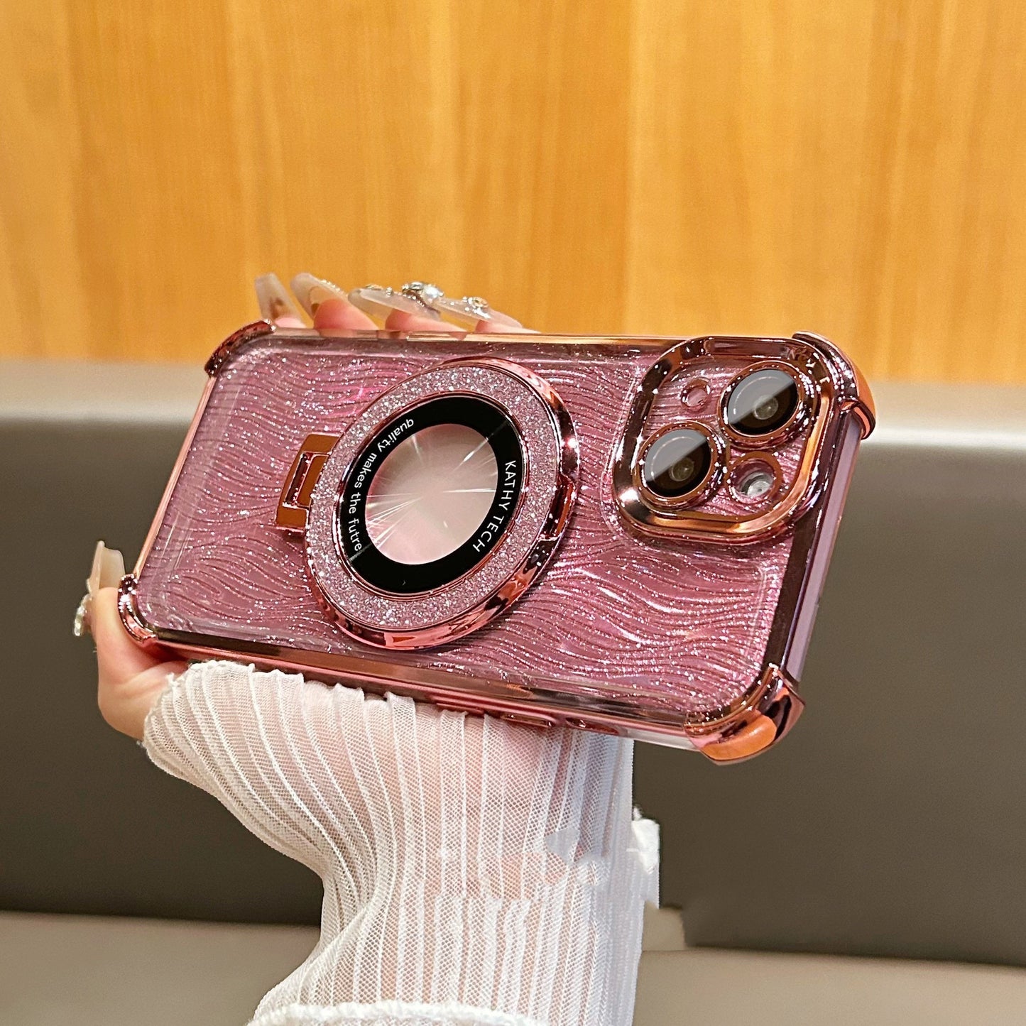 Pink Nova Case con soporte