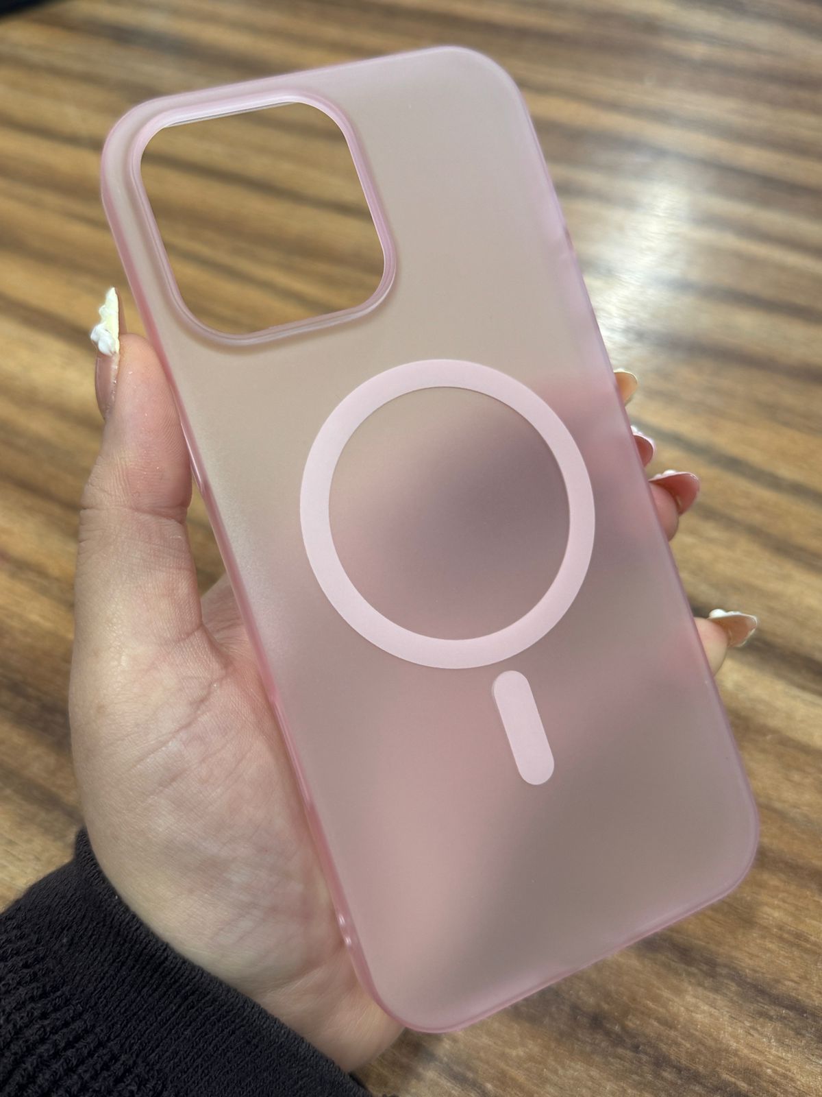 Smoke MagSafe Case Pink