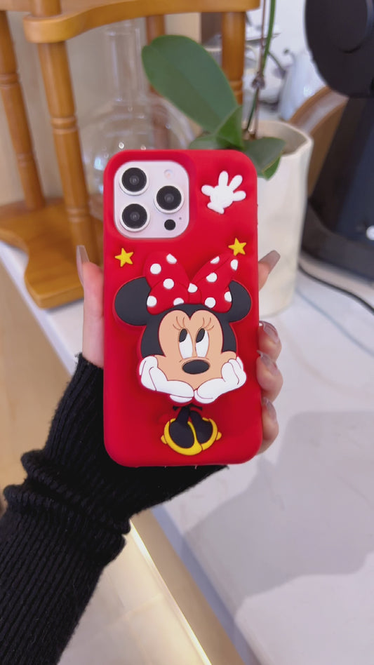 Minnie Red Silicone